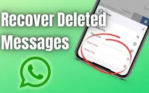How to Get Back Deleted WhatsApp Messages on iPhone